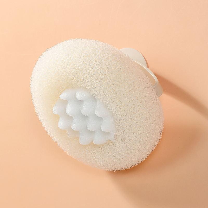 1pc SPA Exfoliating Shower Brush Soft Bath Ball Body Clean Scrubber Foam Body Cleansing Massage Shower Gentle Massage Bath Brush