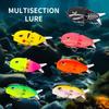 6.5G 6CM Special Pencil Lure for Micro Fishing with Double Hooks Slow-Sinking Bionic Corful Design for Catch-and-Release Fishing