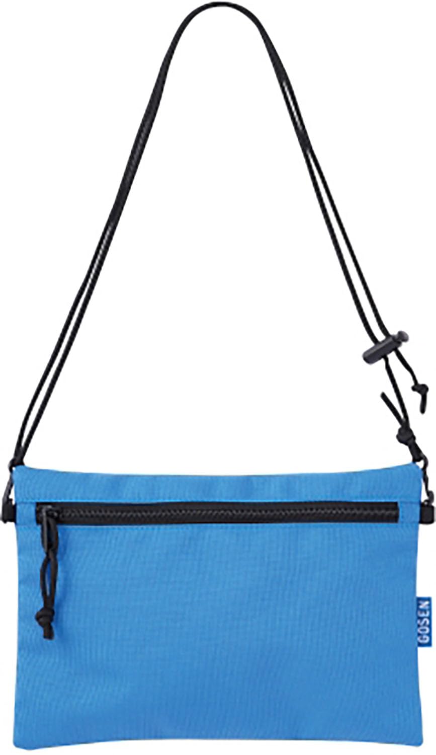 

Gosen Tennis Shoulder Sacoche Utility with Blue Bag, Bag, Pocket, BA24USB1, синий