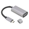 TypeC to VGA Adapter Plug Play SelfPowered Cable Connector for Displayport 1.2 Altmode