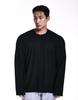 Rvd Airy Modal Oversized Long Sleeve (Black)