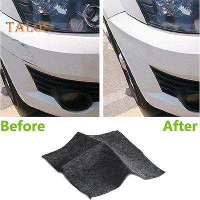 2Pcs Car Scratch Repair Cloth Nano Technology Remove Scratches Swirls Oxides Restores Car Paint Color Shine Reusable Car Nano Magic Cloth