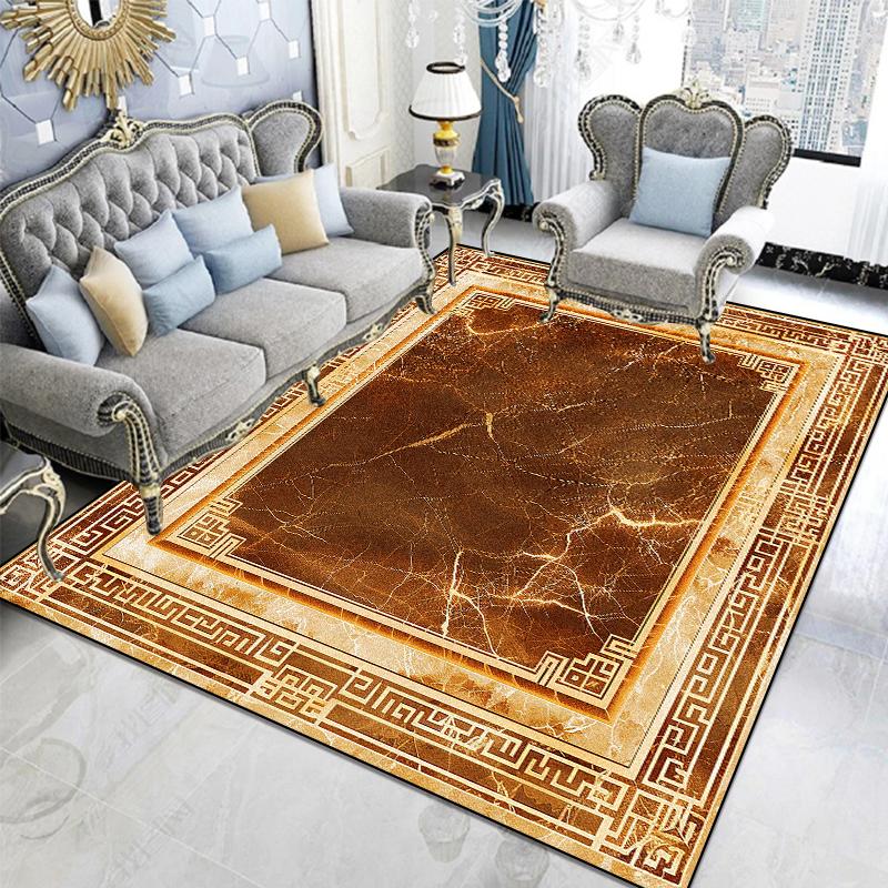 Luxurious Large Area Carpet Living Room Nordic Style Decoration Sofa Area Rugs for Bedroom Floor Mat Non-slip Entrance Door Mats