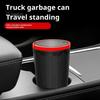 Car Trash Can Bin with Lid Vehicle Garbage Can Cup Holder Car Organizers And Storage for Front Seat Accessories