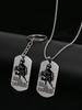Gift for Male Military Enthusiasts—Stainless Steel Keychain Pendant, Ideal Gift for Men, Couples, Boyfriend, Family & Friends