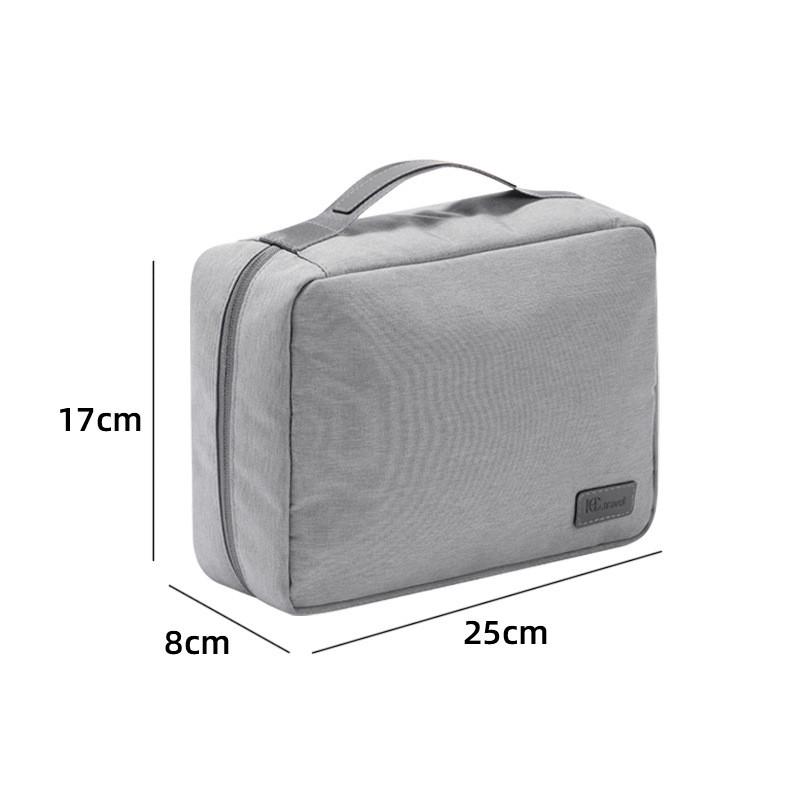 Large Rpet Multifunctional Hanging Toiletry Bag For Travel And Makeup Storage