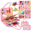 Soft Felt Learning Busy Board | Fine Motor Skills Development, Portable unfolds Design Style 1