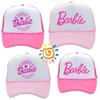 2023 Barbie Pink Parent-child Baseball Cap For Summer Beach Parties Wholesale