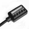 Charging Cable for Suunto 9 / 9 Baro / Spartan Ultra Wristwatch Charging Dock Holder Portable USB Charger Wire Balck