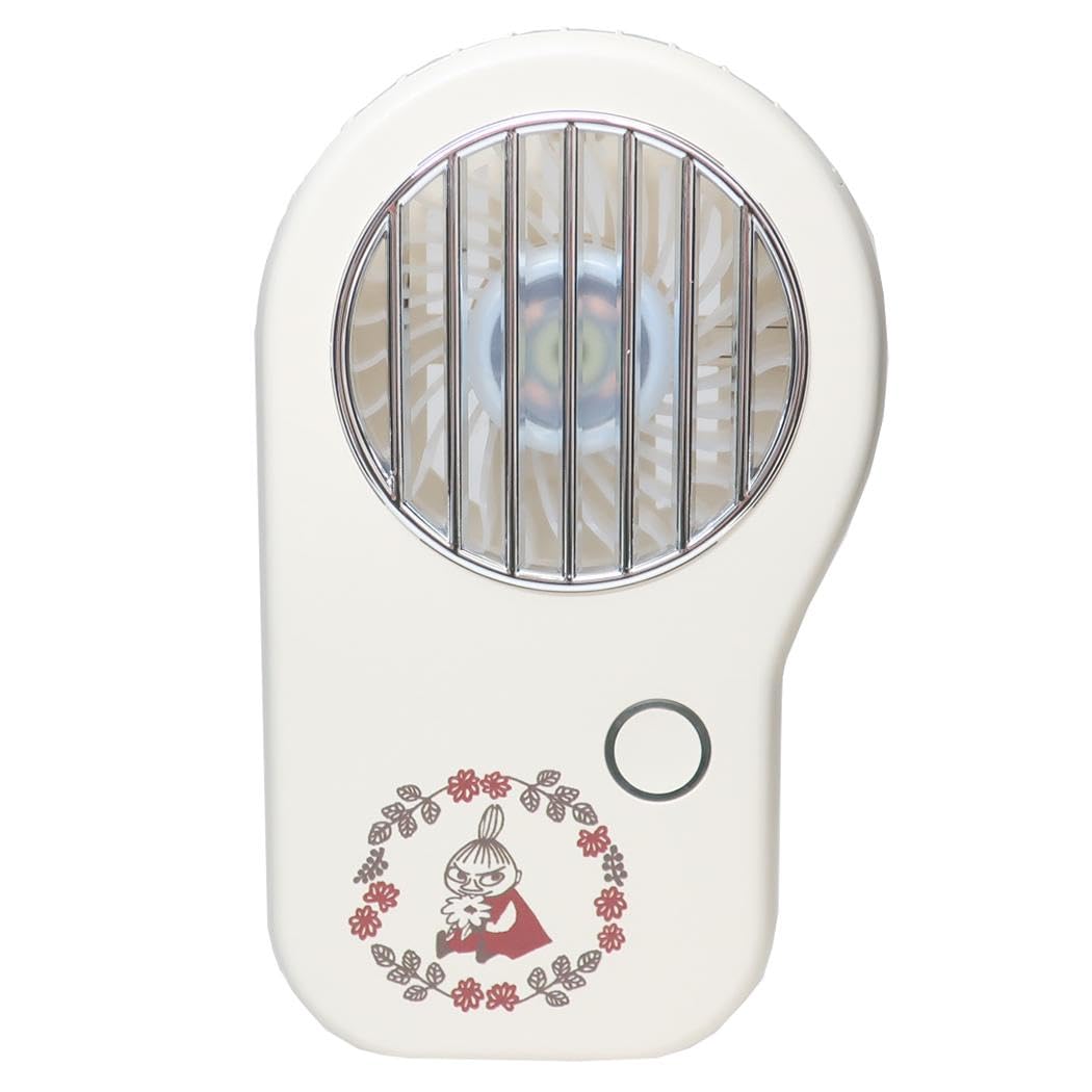

Moomin My and Nordic Style [Portable Fan] Neck-Mounted Hands-Free Fan/Little Flowers,
