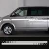 Auto Styling Streifen Seiten Grafiken Gürtellinie Vinyl Aufkleber Für VW T4 T5 T6 Transporter Camper Van Waben Sechseck Dekor