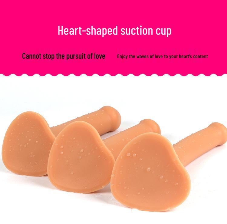 Silicone Glans Dildo: Realistic Insertable Toy for Women's Pleasure