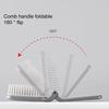 Foldable Comb Portable Travel Anti-Static Compact Pocket Hair Brush Foldable Massage Hair Comb Hair Styling Tool