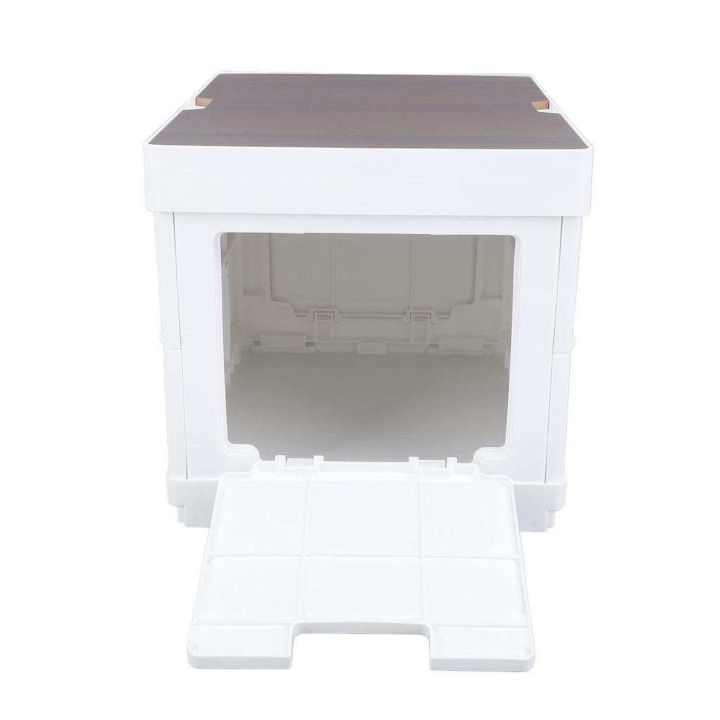 16.7L Large Capacity Foldable Storage Bin Multifunctional Storage Box Wardrobe Closet Organizer