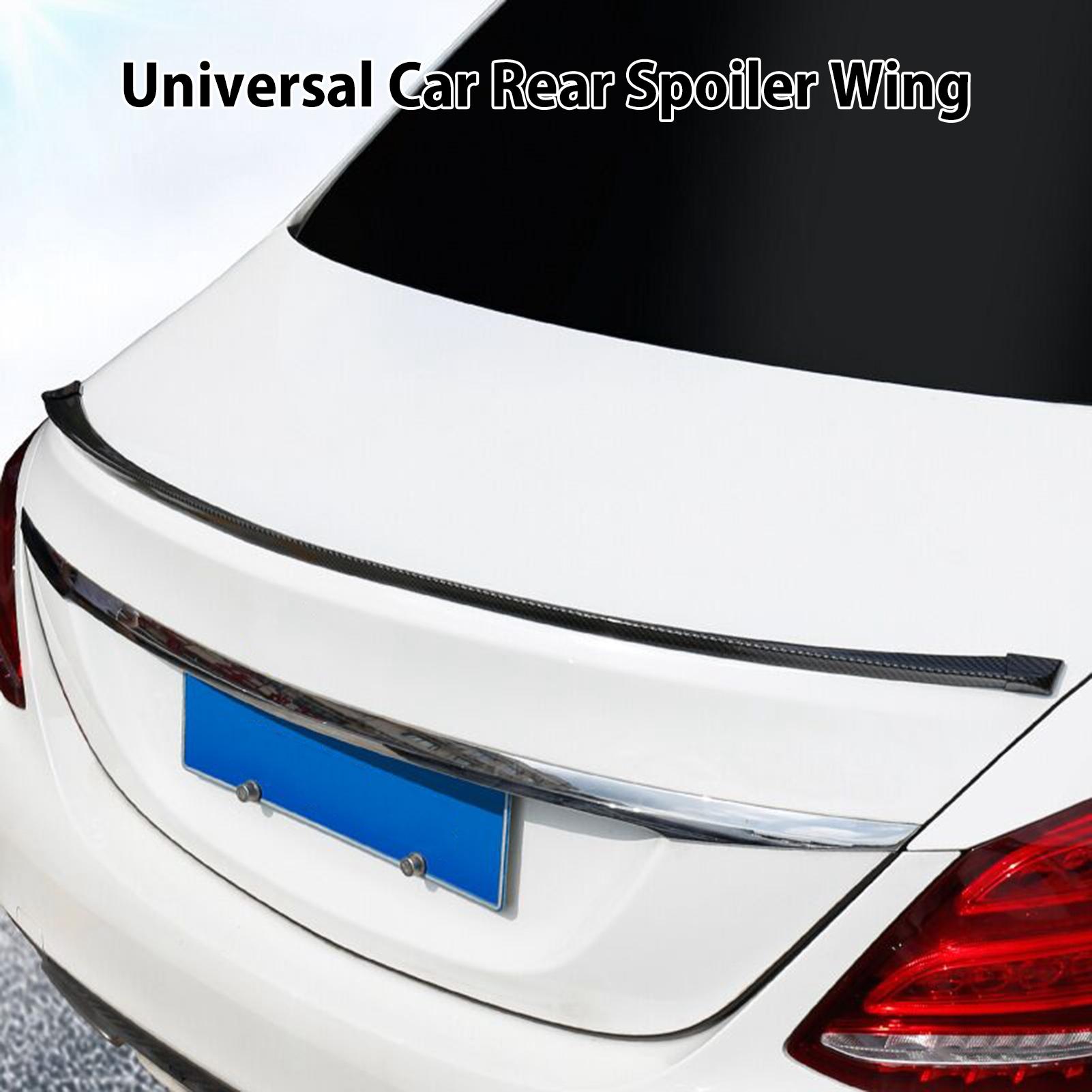 Rear Spoiler Wing Rubber Rear Spoiler Wing Car Exterior Replacement Accessories