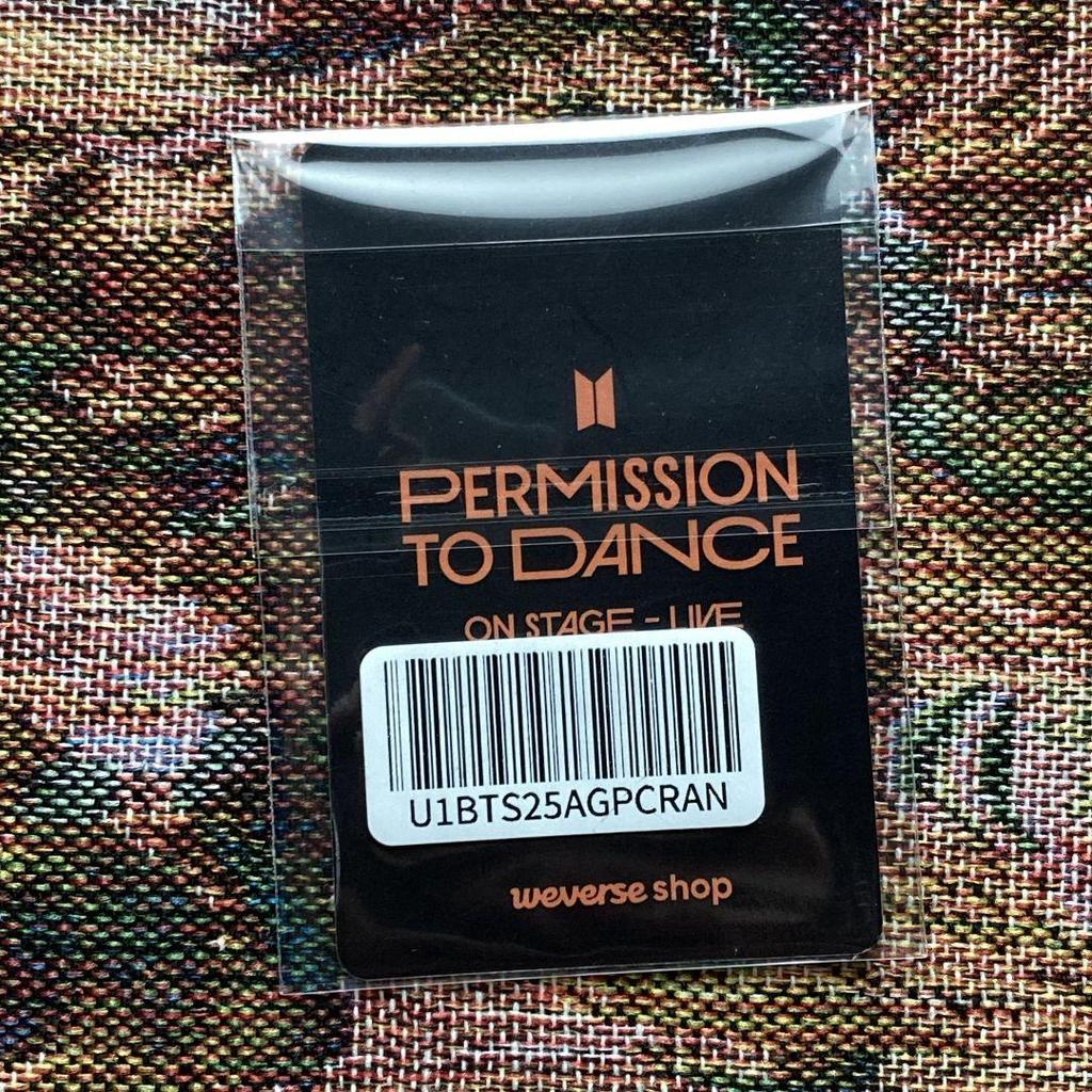 [USED] P.T.D BTS STAGE-SEOUL GLOBAL Exclusive Jin Trading Card