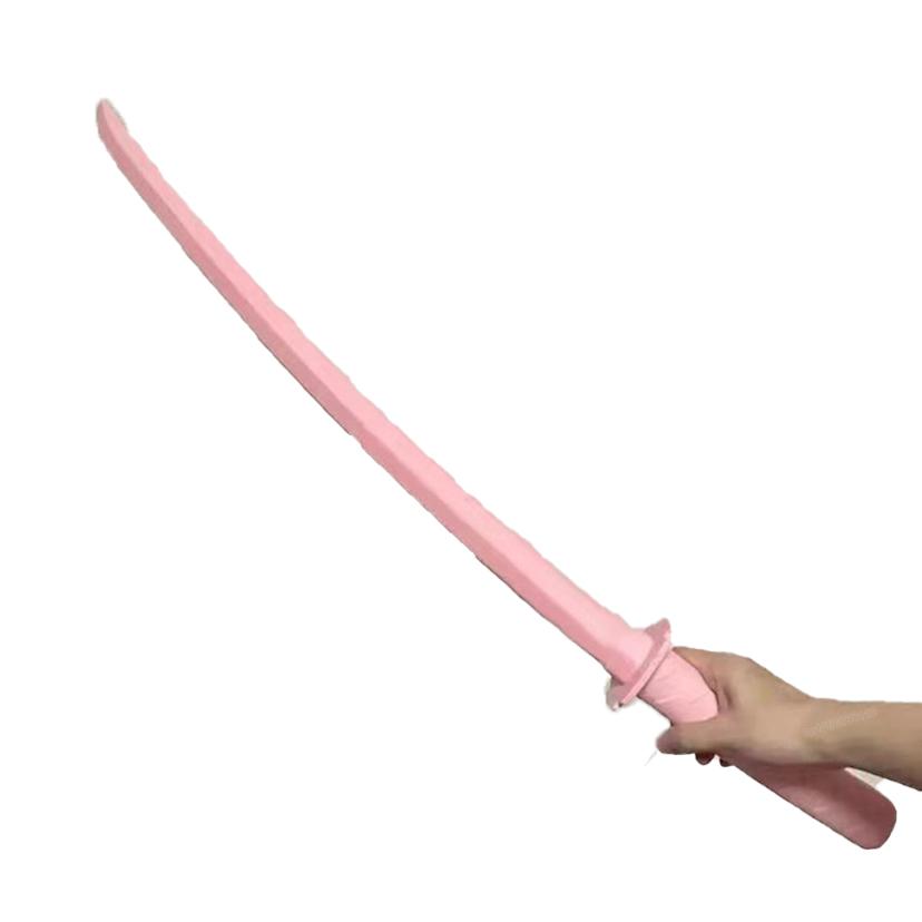 Adult Photobooth Props Japanese 3D Gravity Knife Katana Stretchable Cosplay Decompression Creative Retractable Katana