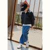  Olivan  Denim Snap Pants  Blue 