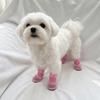 Soft Sole Pet Dog Boots Non-Slip Dog Net Shoes Puppy Foot Cover Paw Protectors Spring Season