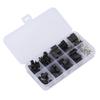 200PCS Black SM Plug Connector 2/3/4/5PIN Male & Female Terminal Connector Set  Power Grids
