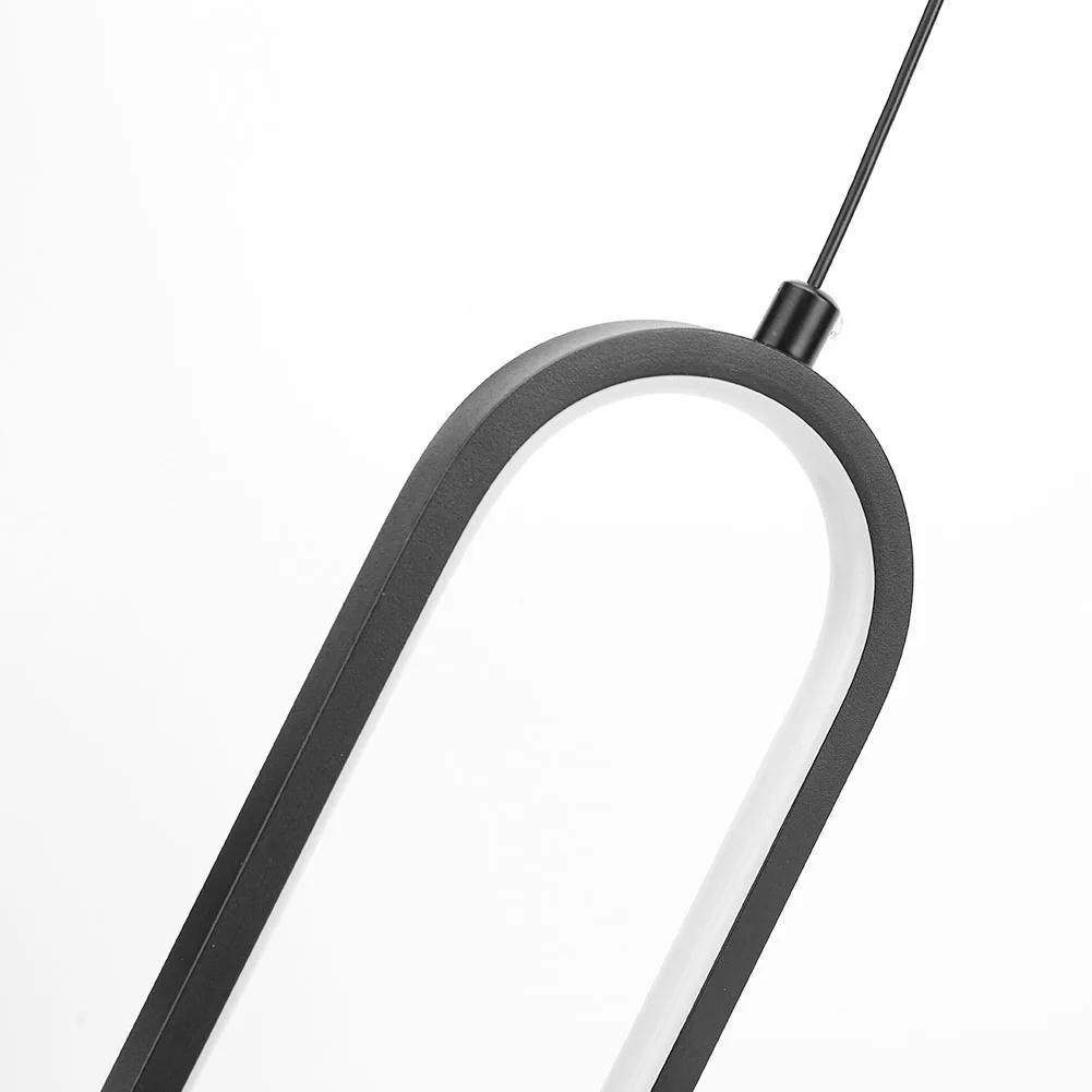 Candelabru Dormitor 3000k-6000K Lumină Decorativă de Interior Alb Cald Modern LED Lumină Suspendată Protecție Ochi Decor Sală de Mese