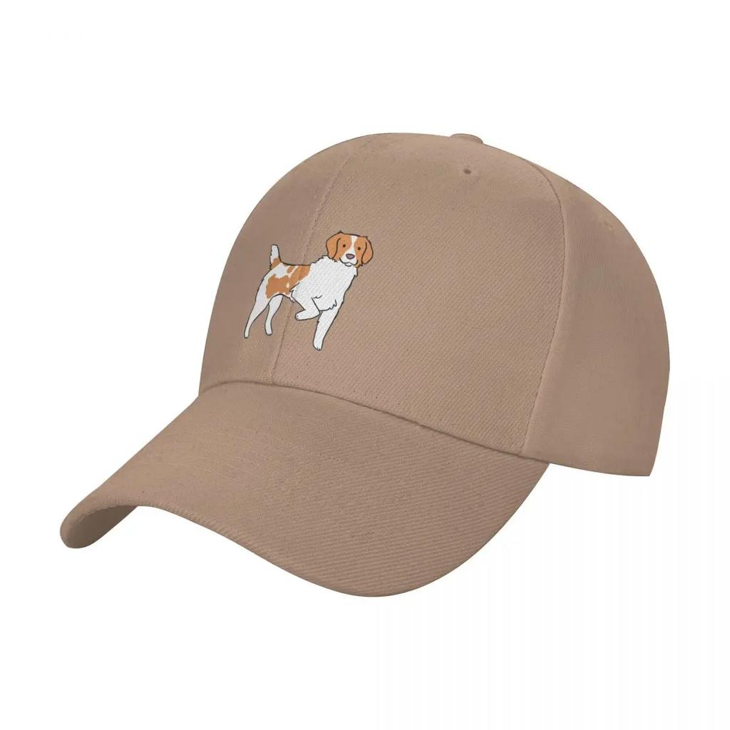 Brittany dog cute illustration Baseball Cap Funny hats luxury caps Hood Caps For Women Mens
