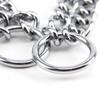 Kette Hunde Trainings Würgehalsband Verstellbar Doppelreihig Edelstahlkette Schlupfhalsband Stark & Langlebig Hunde Schlupf P Kette