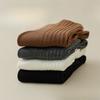 White Pile Socks for Women, Spring and Autumn Cotton Socks, Calf Socks, Summer Thin Mid-calf Socks, Paired with Small Leather Shoes To Shape The Legs