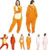 Luxuriös weicher Unisex Tier-Onesie-Jumpsuit für Erwachsene für ultimativen Lounge-Komfort