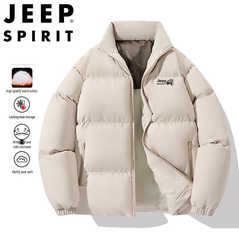 JEEP SPIRIT Men's Thickened Padded Jacket