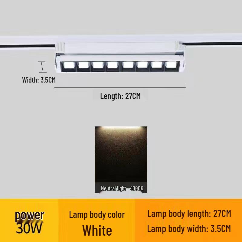 Anti-Glare LED Track Spotlight for Retail & Exhibitions