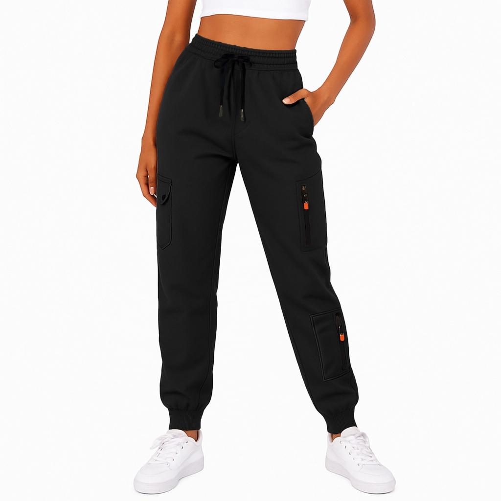 Women's  Sweatpants Fall High Waisted  Pants Drawstring Workout Joggers With Pockets