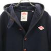 Danton Wool Blend Jacket 36 Navy Walnut Button Women Used