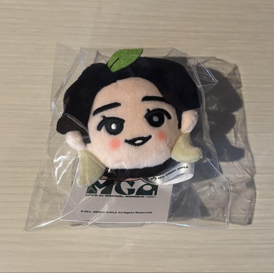 

[Б/У] Миссис. Брелок-талисман ЗЕЛЕНОЕ ЯБЛОКО Корея от Мотоки Омори