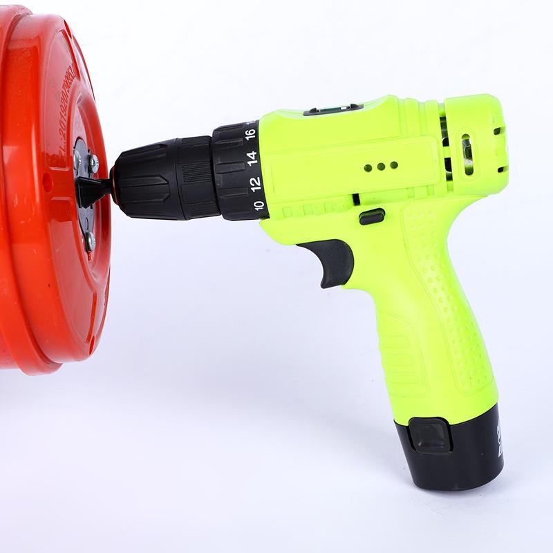 Electric Sewer Dredger: Clears Toilet, Kitchen, Bathroom, and Floor Drain Blockages.