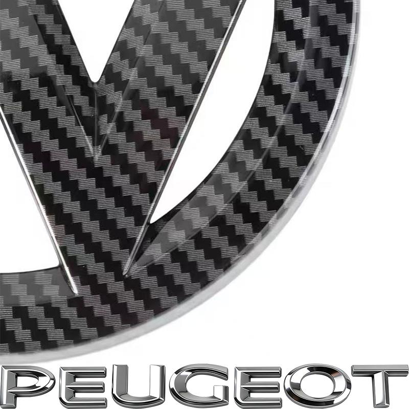 KUDFZ1 Car Logo Front Grille Rear Trunk Decoration Accessories For VW GTI Golf Polo 6 Passat Arteon Jetta CC Taigo Tiguan T-ROC Hub Cap