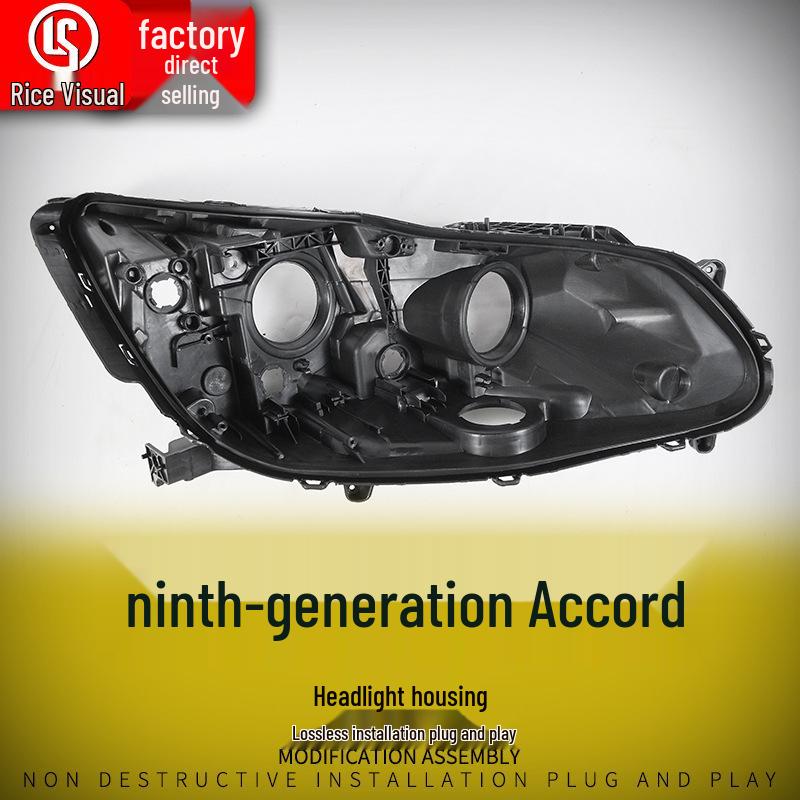 Задняя базовая крышка фары для Honda Accord 9.5 поколения 2016-2017 гг. Original Low Config Driver s Side (Left)