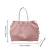 Versatile Overlarge Drawsting Bag Large Capacity Women's Handbag Simple Nylon Totes Bag  Girls