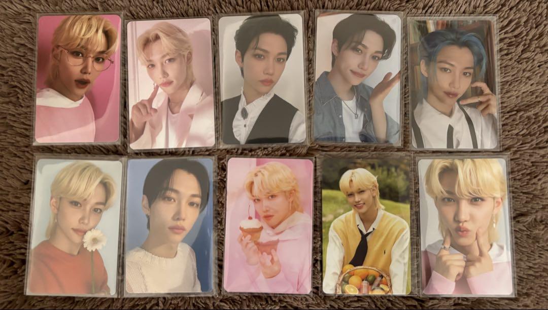 

[USED] Stray Kids Felix Nacific Trading Cards Bulk Sale