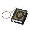 Mini Holy Bible Keychain Paper Book Pendant Key Chain Religious Christian Keyrings Holder Car Key Chains Fashion Jewelry