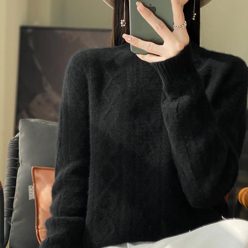 2005 New Wool Knit Sweater - Thickened Autumn/Winter Versatile Base Layer