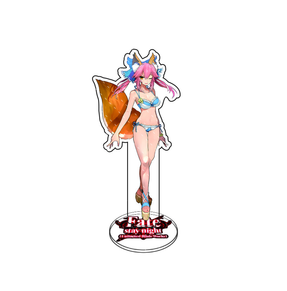 Anime Fate 15cm Acrylic Stand Model Cosplay Characters Desktop model stand Ornament Goods Collection Gifts
