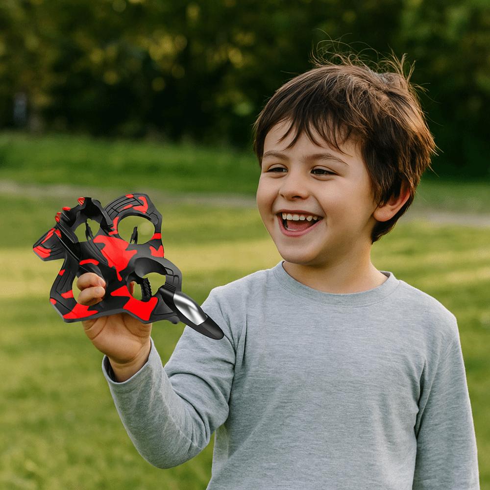 Gravity Sensing Four Motor Helicopter Toy Rechargeable RC Hobby Jet Plane  Kids Gifts