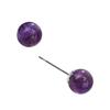 Handcrafted Gemstones Studs Earrings Stylish Crystal Bead Design Ear Accessories Jewelry For Everyday Formal Wear