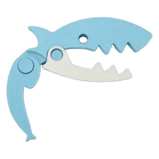 Shark Seal Clamp Portable Bag Clips Sealer Moisture-Proof Kitchen Storage Tool for Snacks Cosmetics Travel