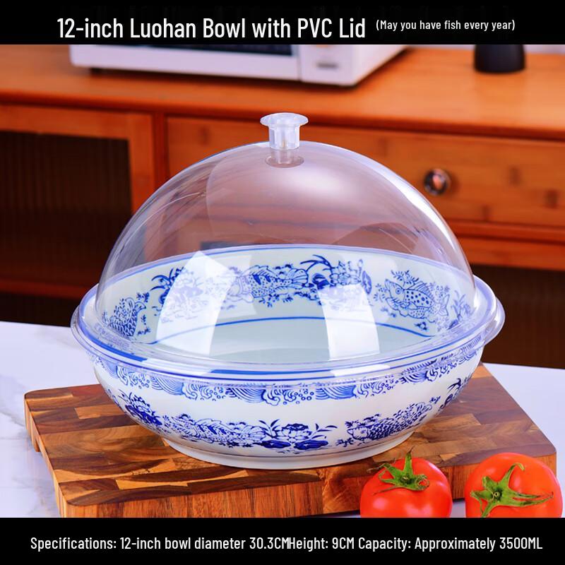 Китайский сине-белый костяной фарфор сервировочная миска