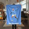 Erling Haaland Vibes Blanket, High quality Comfortable for All Seasons, Home Decor, Warmth and Comfort