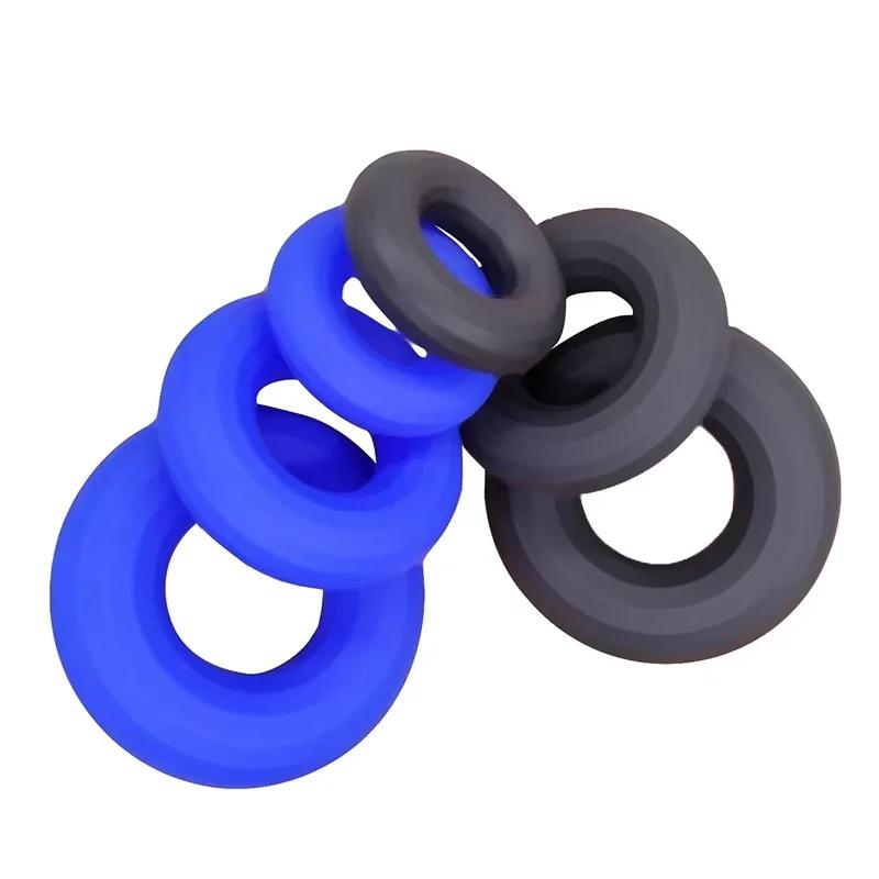 Ejaculation Delay Cock Rings,Silicone Penis Ring Scrotum Testicles Ball Stretcher,Sex Toys For Men Cockring,Lasting Erection