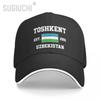 Baseballkappe Usbekistan EST Taschkent Hauptstadt Unisex Damen Unisex Hip Hop Sandwich Caps Snapback Golfhut Angeln