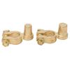 1 Pair SAE To JIS Car Battery Terminal Connector Positive Negative Top Post Battery Terminal for Auto